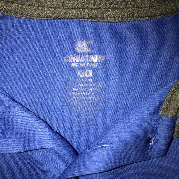 Mens XL UF Florida Gators Grey Blue Collared polo - Picture 2 of 6